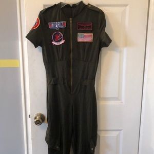 Top gun halloween bodysuit